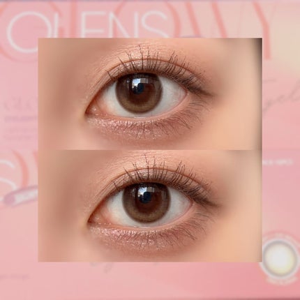 Glowy 1day/OLENS/ワンデー(1DAY)カラコンを使ったクチコミ(2枚目)