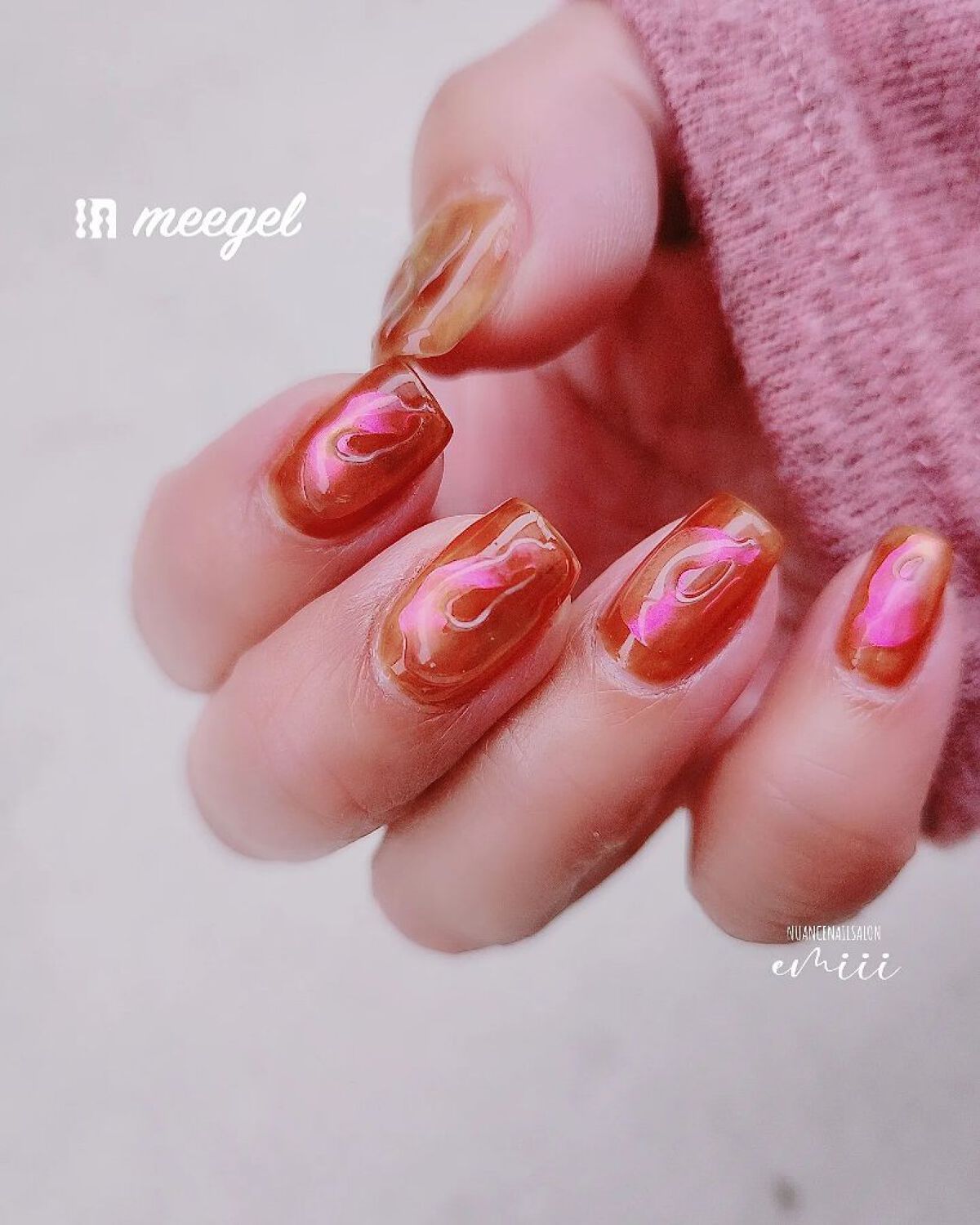 ミージェル トップジェル/meegel/ジェルネイルを使ったクチコミ（1枚目）