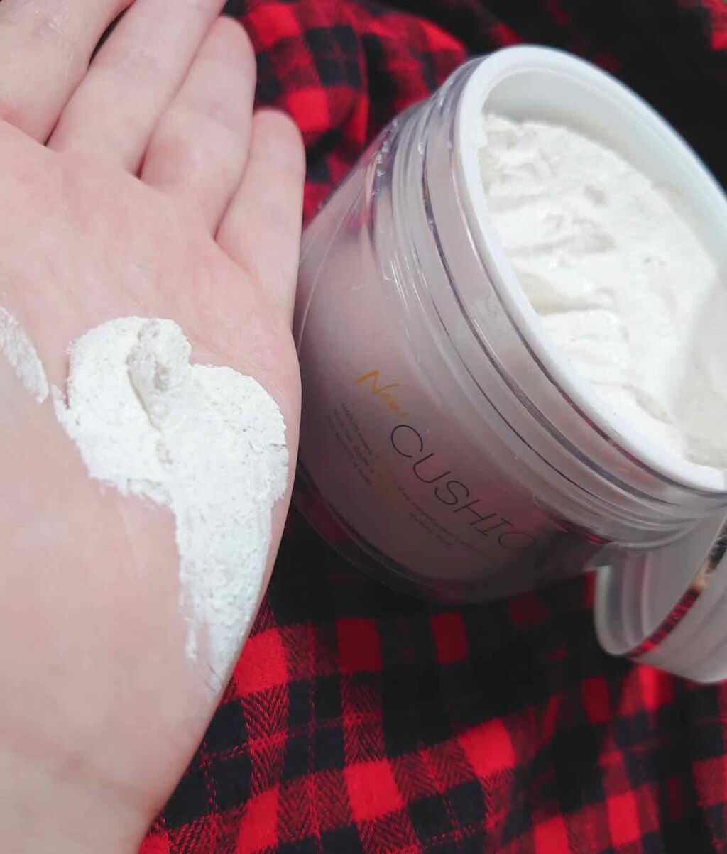 オーガニックフレグランスクッションスクラブ/MAPUTI/スクラブ・ゴマージュを使ったクチコミ（1枚目）