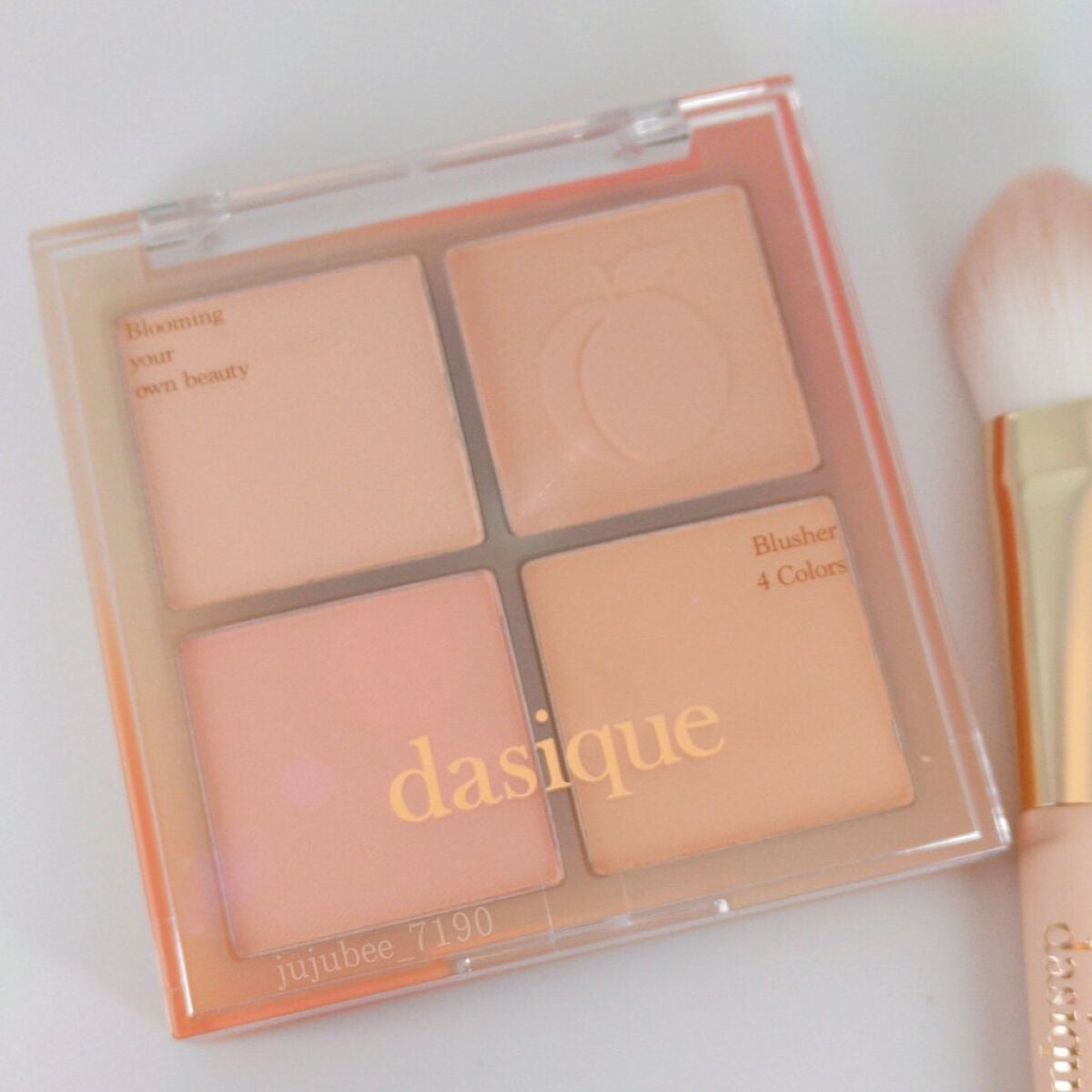 ブレンディングムードチーク/dasique/パウダーチークを使ったクチコミ(2枚目)