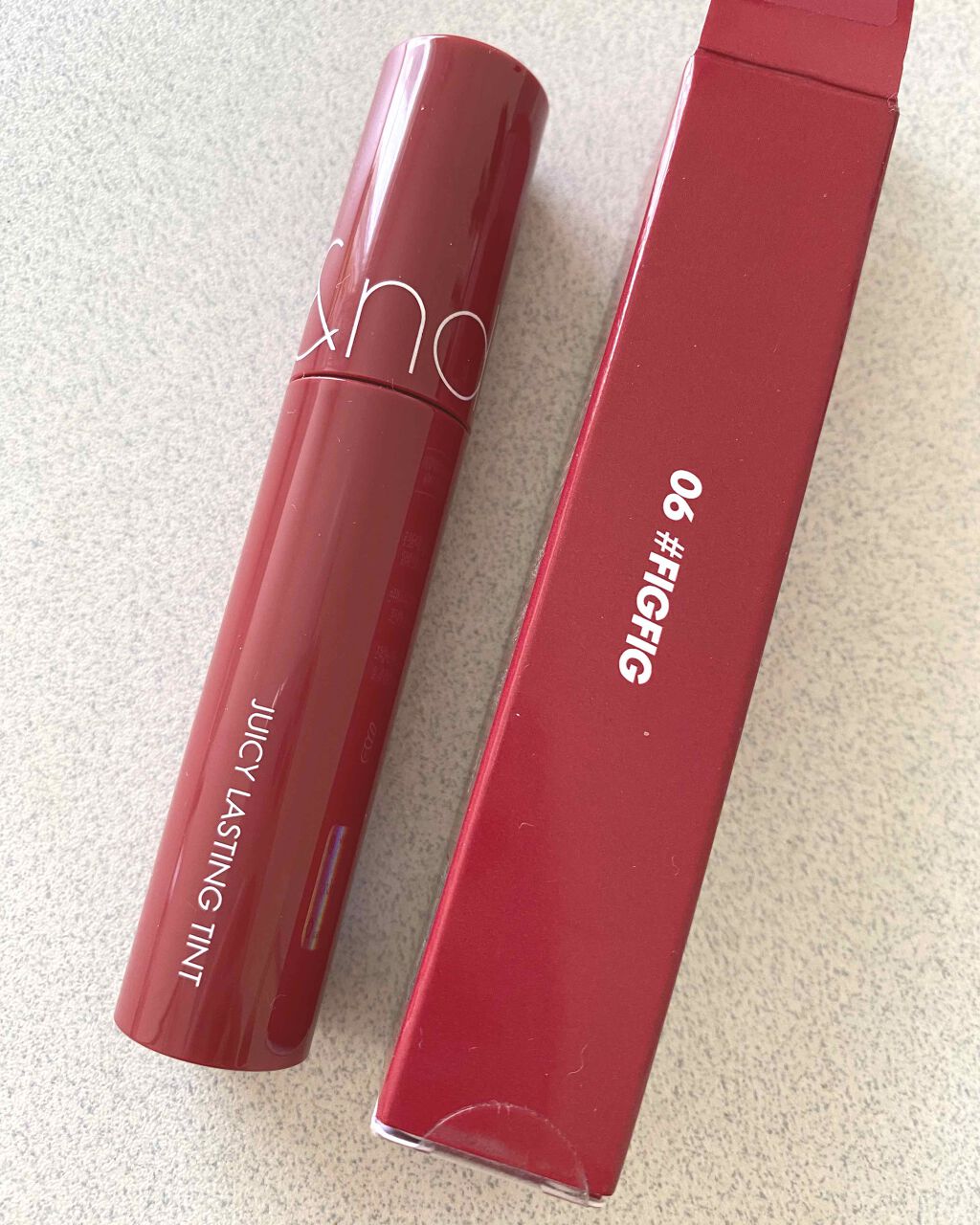 ジューシーラスティングティント/rom&nd/リップティントを使ったクチコミ(1枚目)