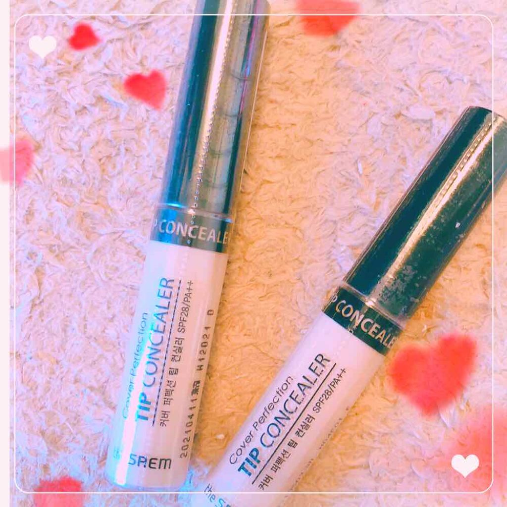 カバーパーフェクション チップコンシーラー/the SAEM/リキッドコンシーラーを使ったクチコミ(1枚目)