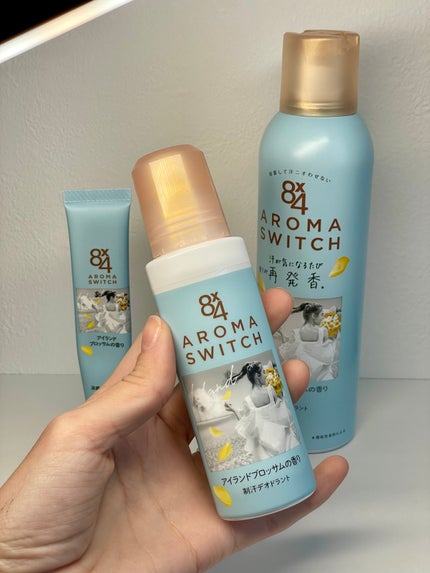 8x4 アロマスイッチ ロールオン アイランドブロッサムの香り/8x4/デオドラント・制汗剤を使ったクチコミ(5枚目)