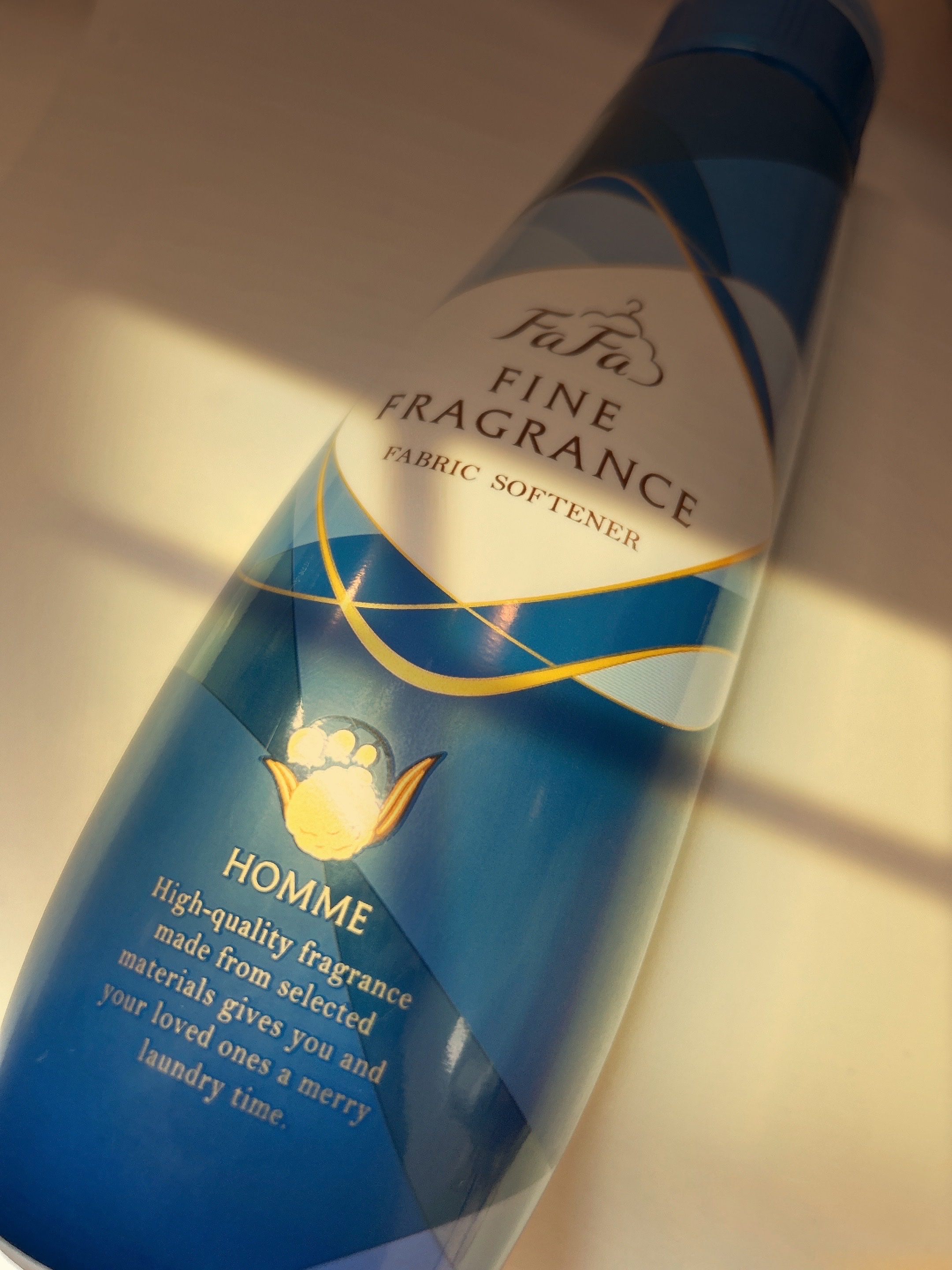 ファーファ ファインフレグランス 柔軟剤 オム ファーファ ファインフレグランス 柔軟剤 オム/ファーファ/柔軟剤を使ったクチコミ（1枚目）