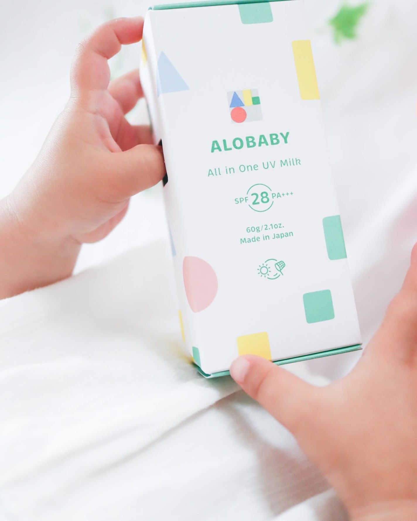 アロベビー オールインワンUVミルク/ALOBABY/日焼け止めミルクを使ったクチコミ(2枚目)