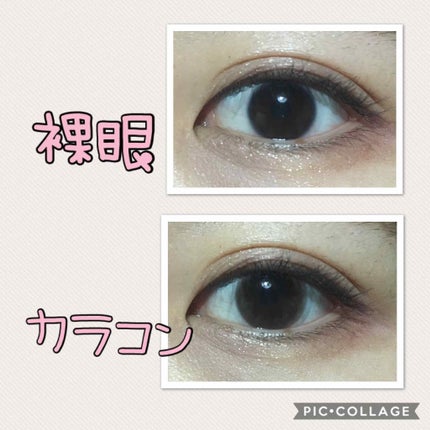 LA FILLE (ラ・フィーユ)/LA FILLE/カラーコンタクトレンズを使ったクチコミ(2枚目)