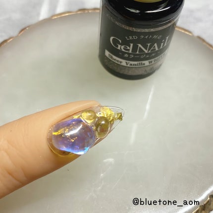 ジェルネイル(ライト対応)/セリア/ジェルネイルを使ったクチコミ(8枚目)
