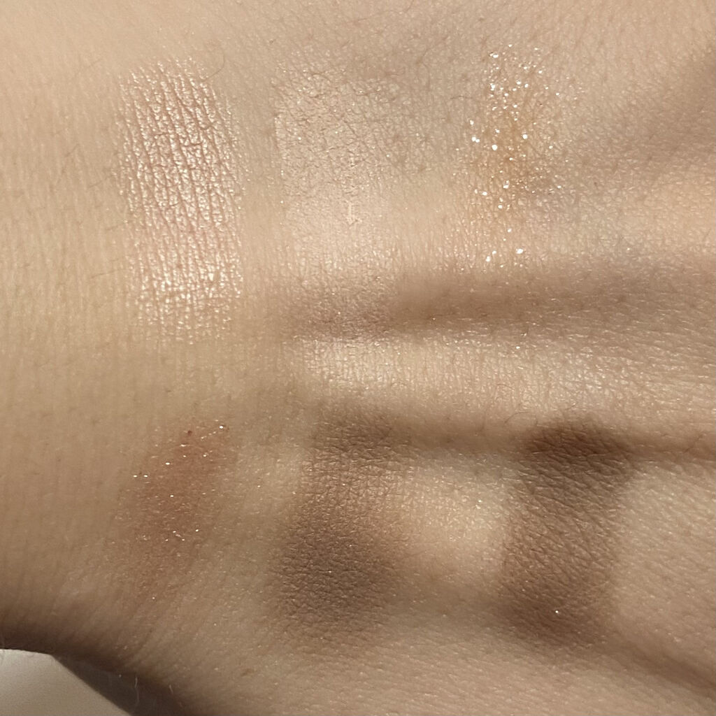 レトロマグネティック アイシャドウパレット 05 バイナルレコード(Vinyl Record)/FlowerKnows/アイシャドウパレットを使ったクチコミ（3枚目）