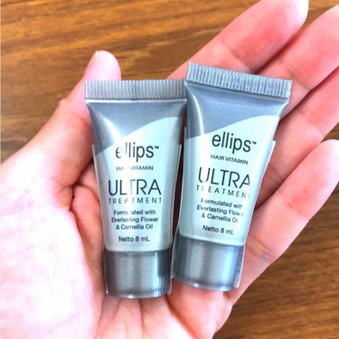 ヘアーオイル【トリートメント】/ellips/ヘアオイルを使ったクチコミ（2枚目）