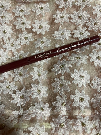 クリーミータッチライナー/キャンメイク/ジェルアイライナーを使ったクチコミ(1枚目)