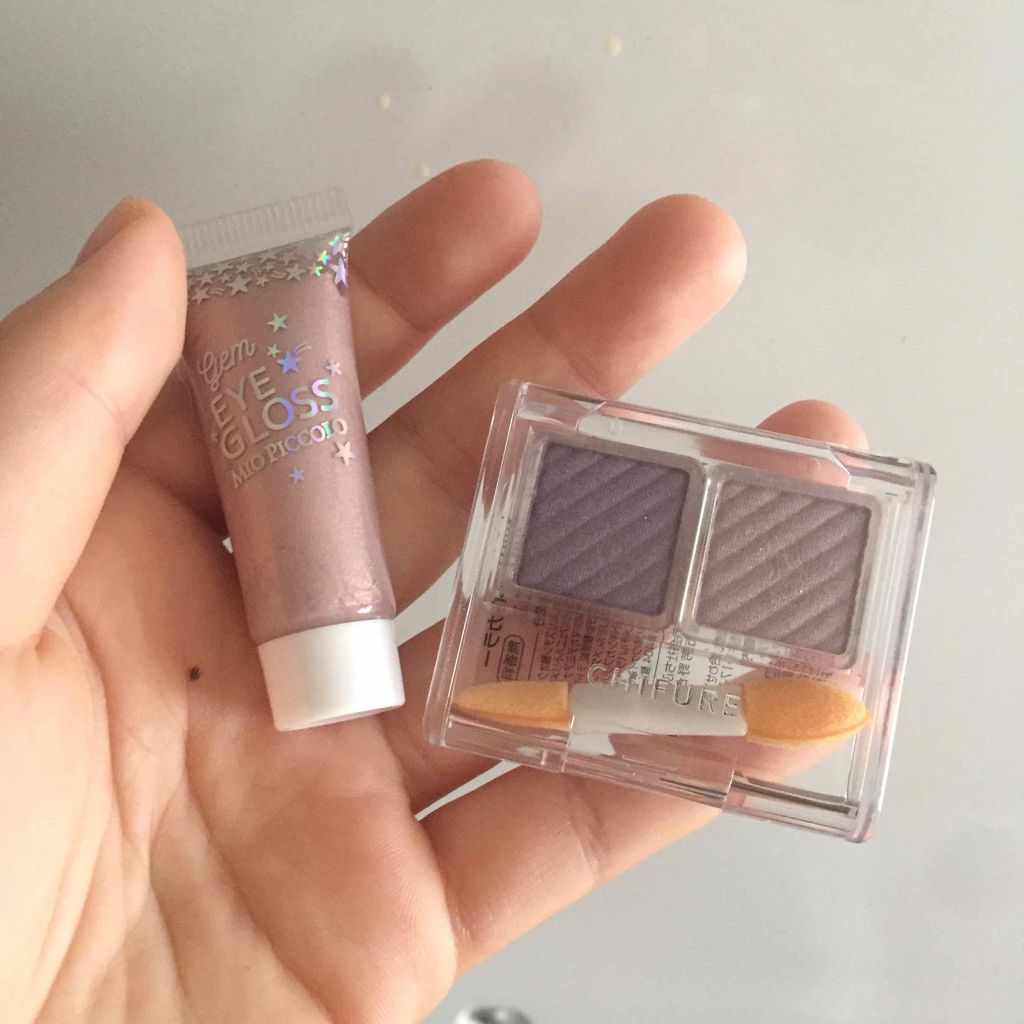 MP ジェム アイグロス/セリア/ジェル・クリームアイシャドウを使ったクチコミ（3枚目）