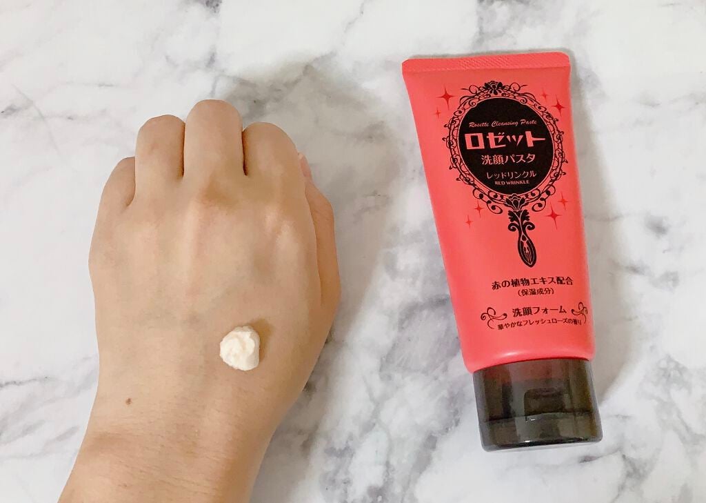 ロゼット洗顔パスタ レッドリンクル/ロゼット/洗顔フォームを使ったクチコミ(5枚目)