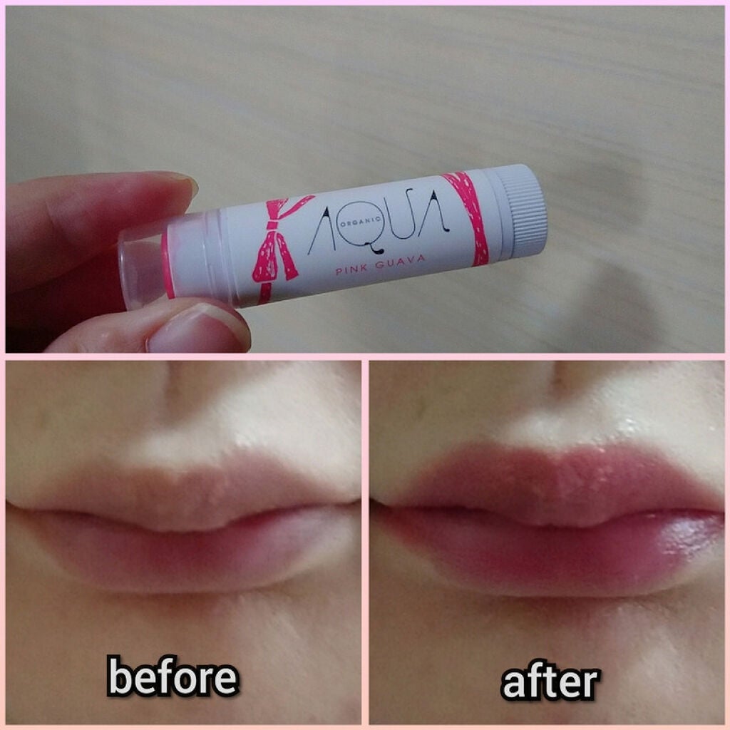 オーガニックスイーツリップ/アクア・アクア/リップケアを使ったクチコミ(9枚目)
