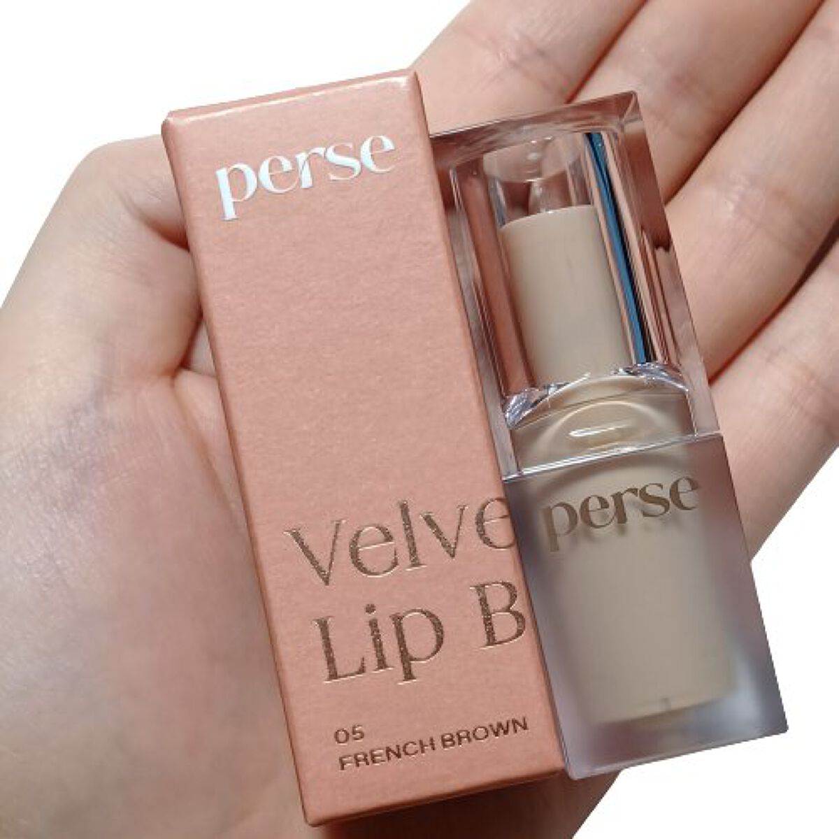 ベルベットフィックスリップバーム/perse/リップバームを使ったクチコミ（2枚目）