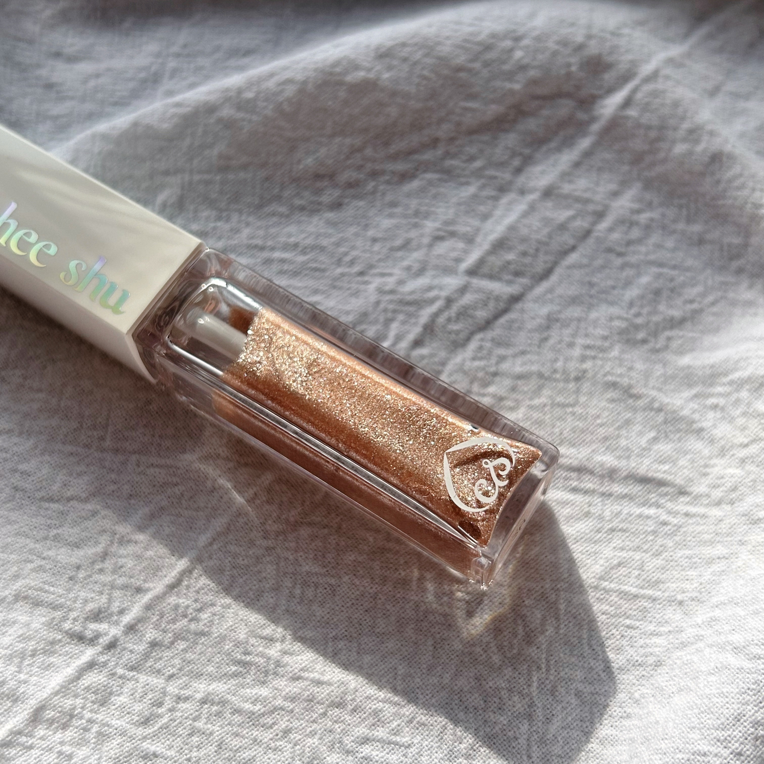 アイドルプリズムグリッター 02 二度目惚れの秘密(オレンジ)/chee shu/グリッターを使ったクチコミ（2枚目）