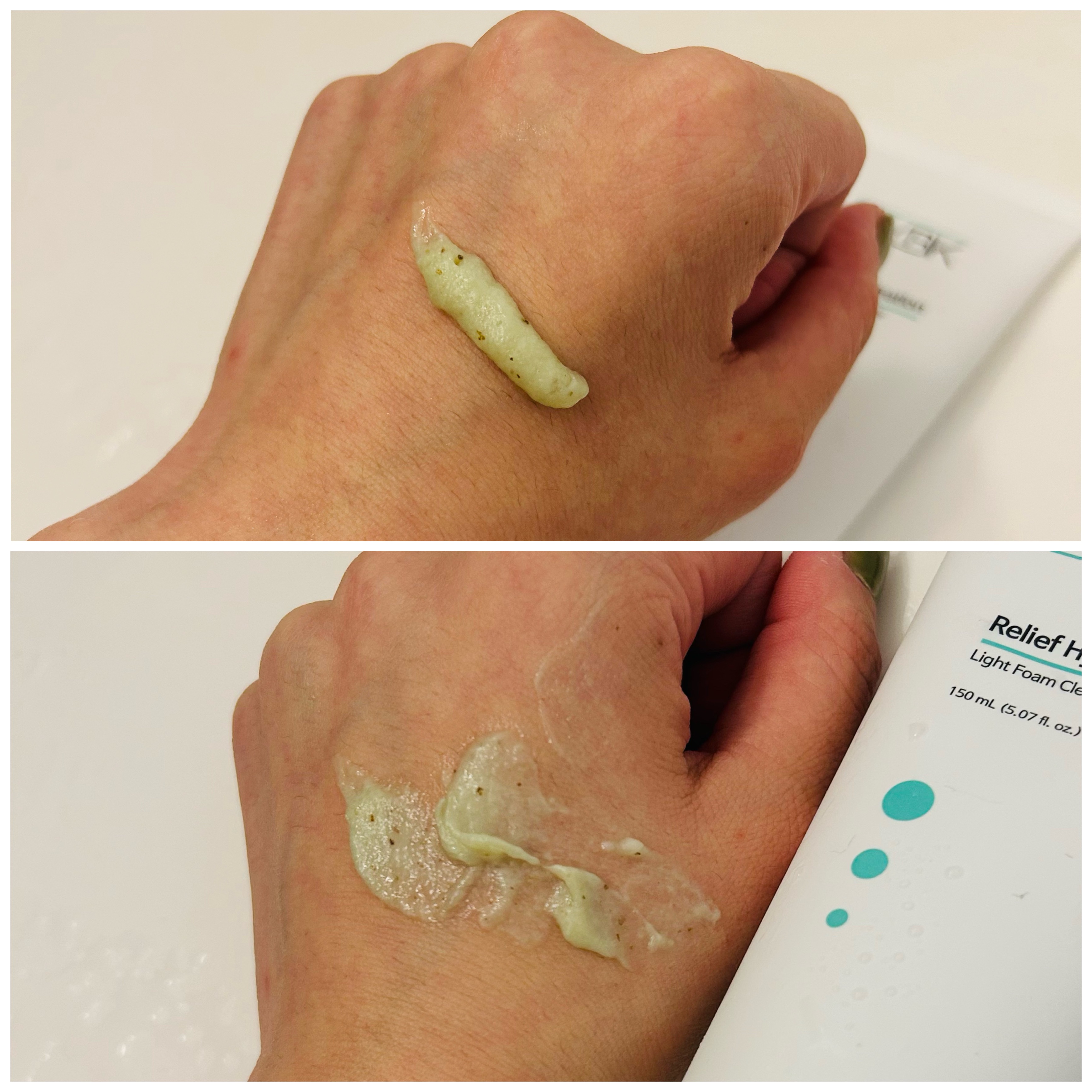 CICA 洗顔フォーム /YBK/洗顔フォームを使ったクチコミ（3枚目）