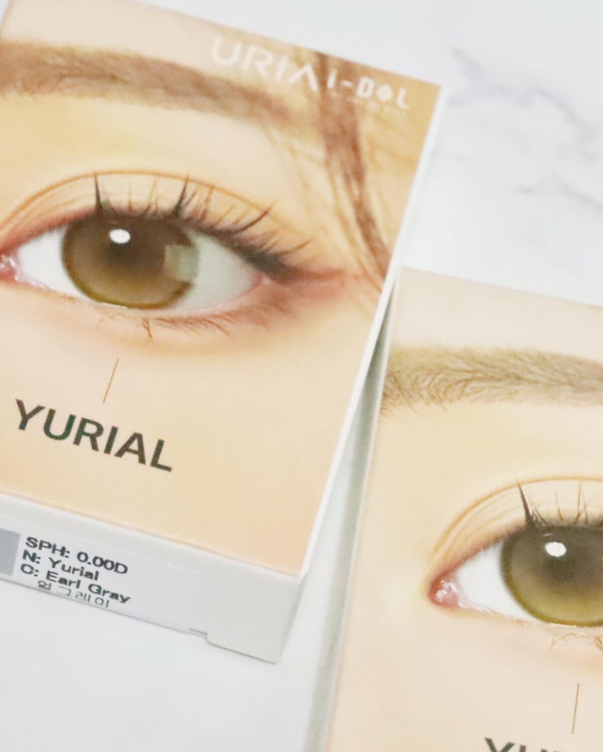 YURIAL Monthly/i-DOL/カラーコンタクトレンズを使ったクチコミ（2枚目）