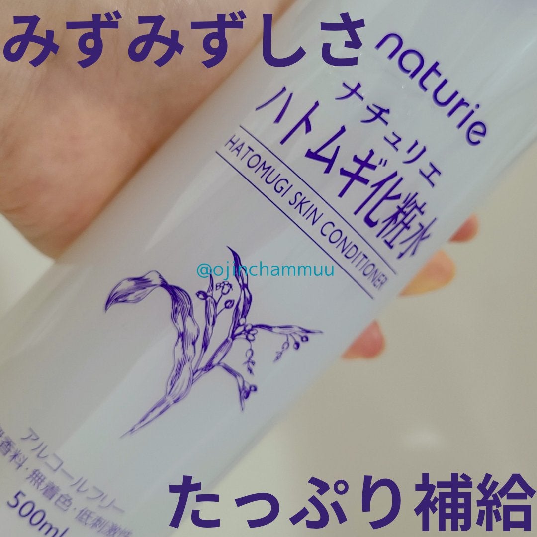 ハトムギ化粧水(ナチュリエ スキンコンディショナー R )/ナチュリエ/化粧水を使ったクチコミ(1枚目)