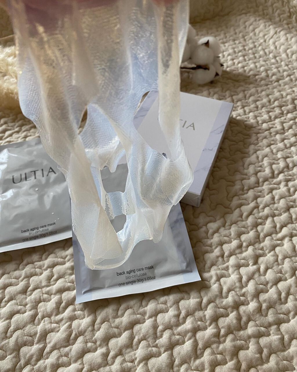 back aging care mask/ULTIA/シートマスク・パックを使ったクチコミ(2枚目)