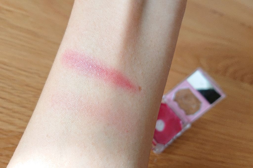 リップ＆チーク ジェル 06 ダークプラムシュガー/キャンメイク/ジェル・クリームチークを使ったクチコミ（2枚目）