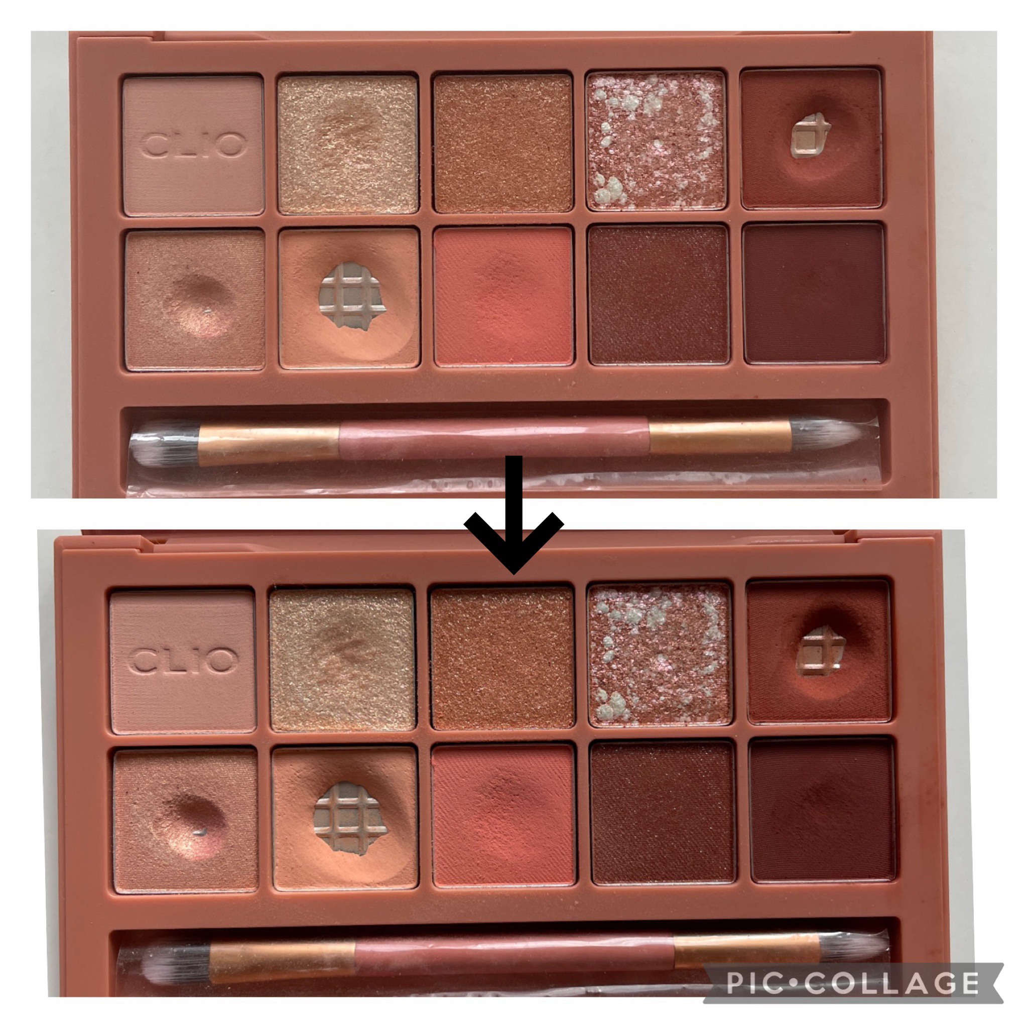 ベターザンパレット/rom&nd/アイシャドウパレットを使ったクチコミ（3枚目）