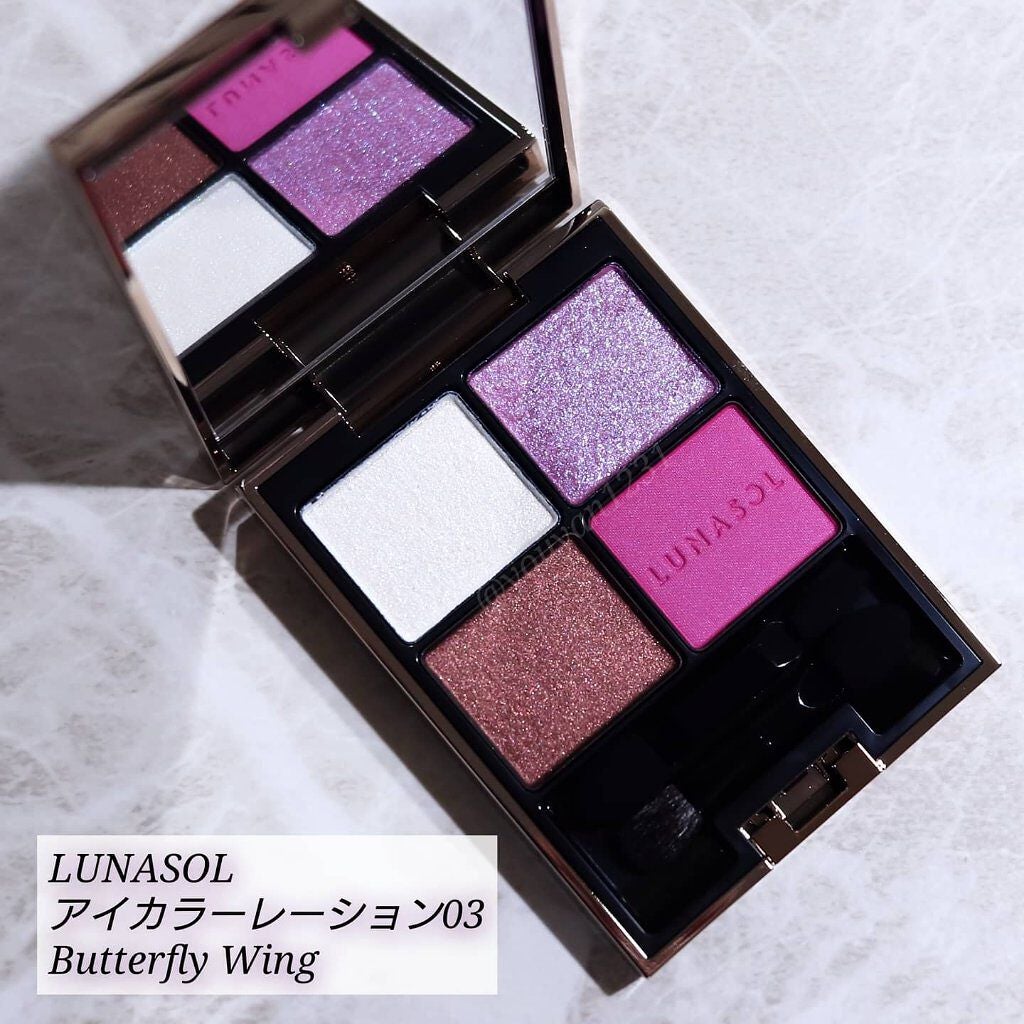 アイカラーレーション/LUNASOL/アイシャドウパレットを使ったクチコミ(1枚目)