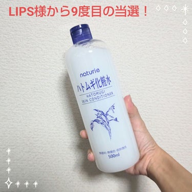 ハトムギ化粧水(ナチュリエ スキンコンディショナー R )/ナチュリエ/化粧水を使ったクチコミ（1枚目）