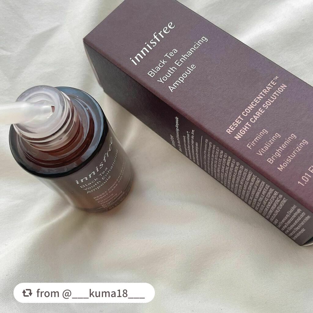 ブラックティー ユース セラム/innisfree/美容液を使ったクチコミ(3枚目)