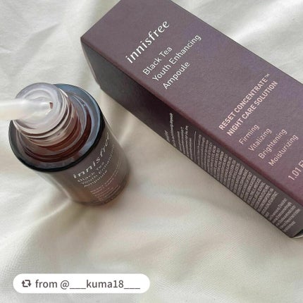 ブラックティー ユース セラム/innisfree/美容液を使ったクチコミ(3枚目)