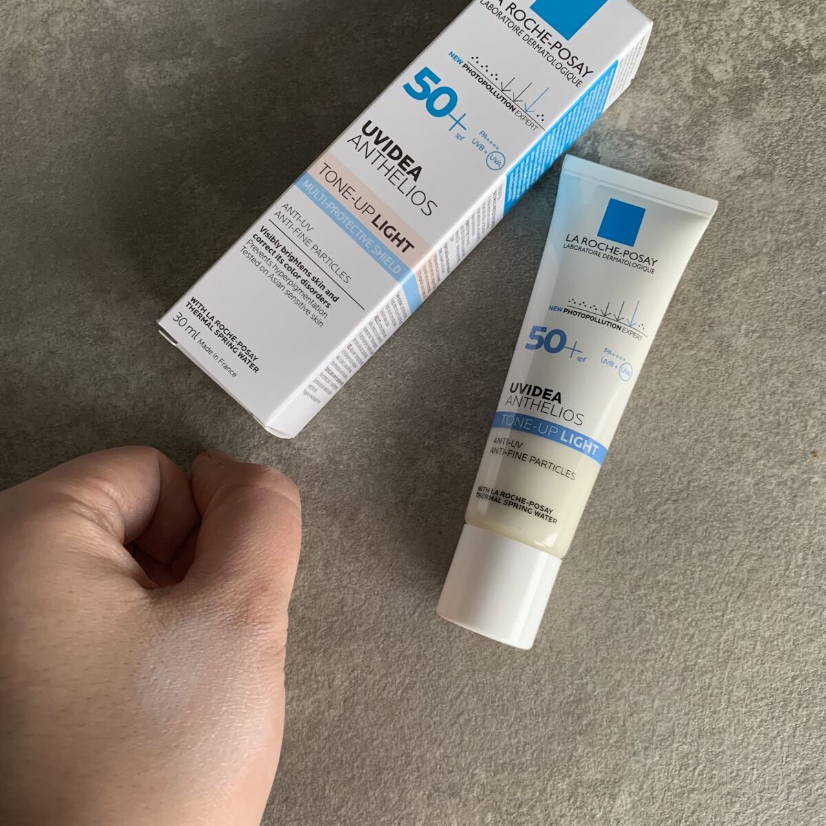 UVイデア XL プロテクショントーンアップ/ラ ロッシュ ポゼ/日焼け止めクリームを使ったクチコミ（3枚目）