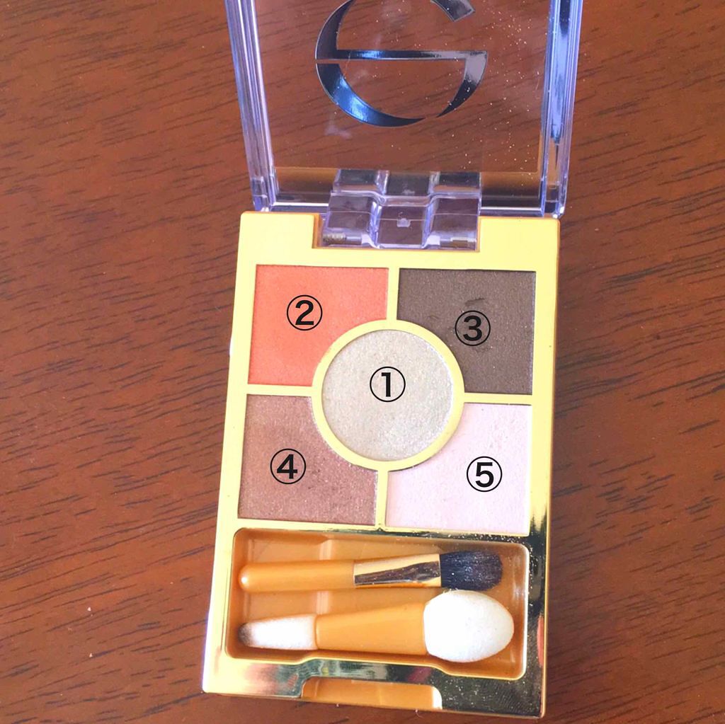 ファイブレイヤーズシャドウ N/excel/アイシャドウパレットを使ったクチコミ(1枚目)