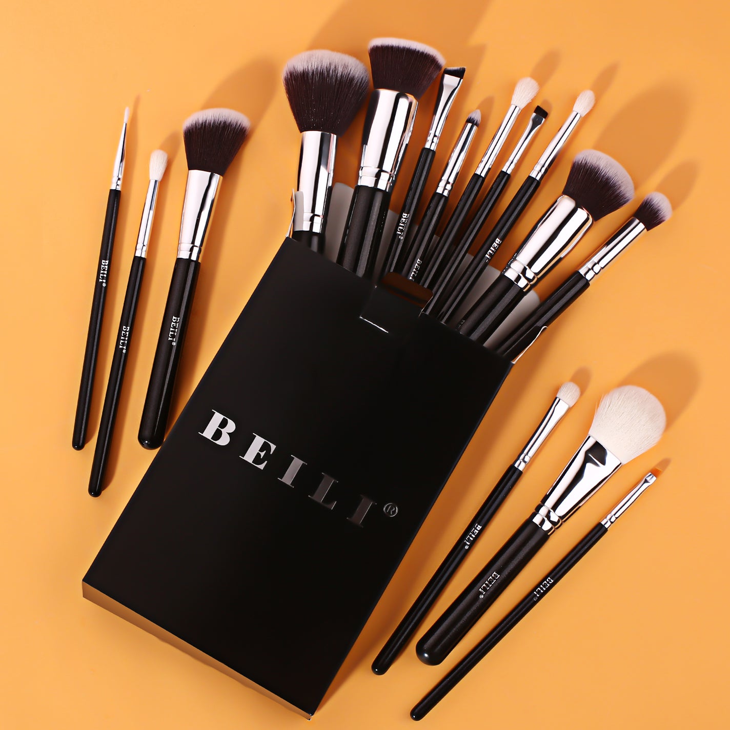 メイクアップブラシ 15pcs/BEILI/メイクブラシを使ったクチコミ(1枚目)