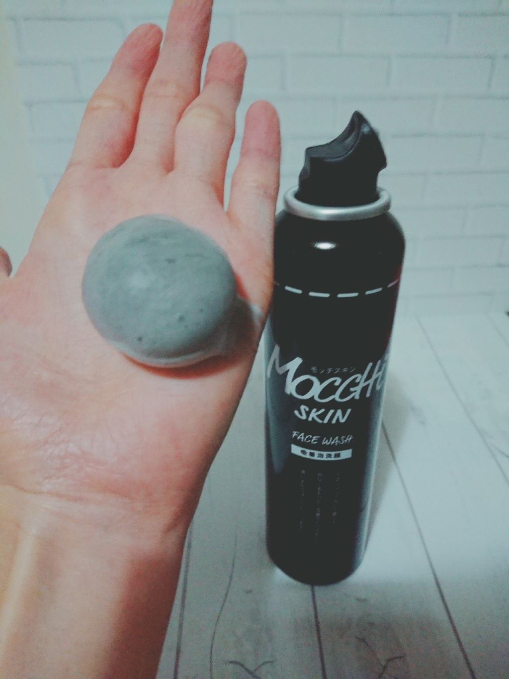 モッチスキン 吸着泡洗顔 BK/MoccHi SKIN/泡洗顔を使ったクチコミ(2枚目)