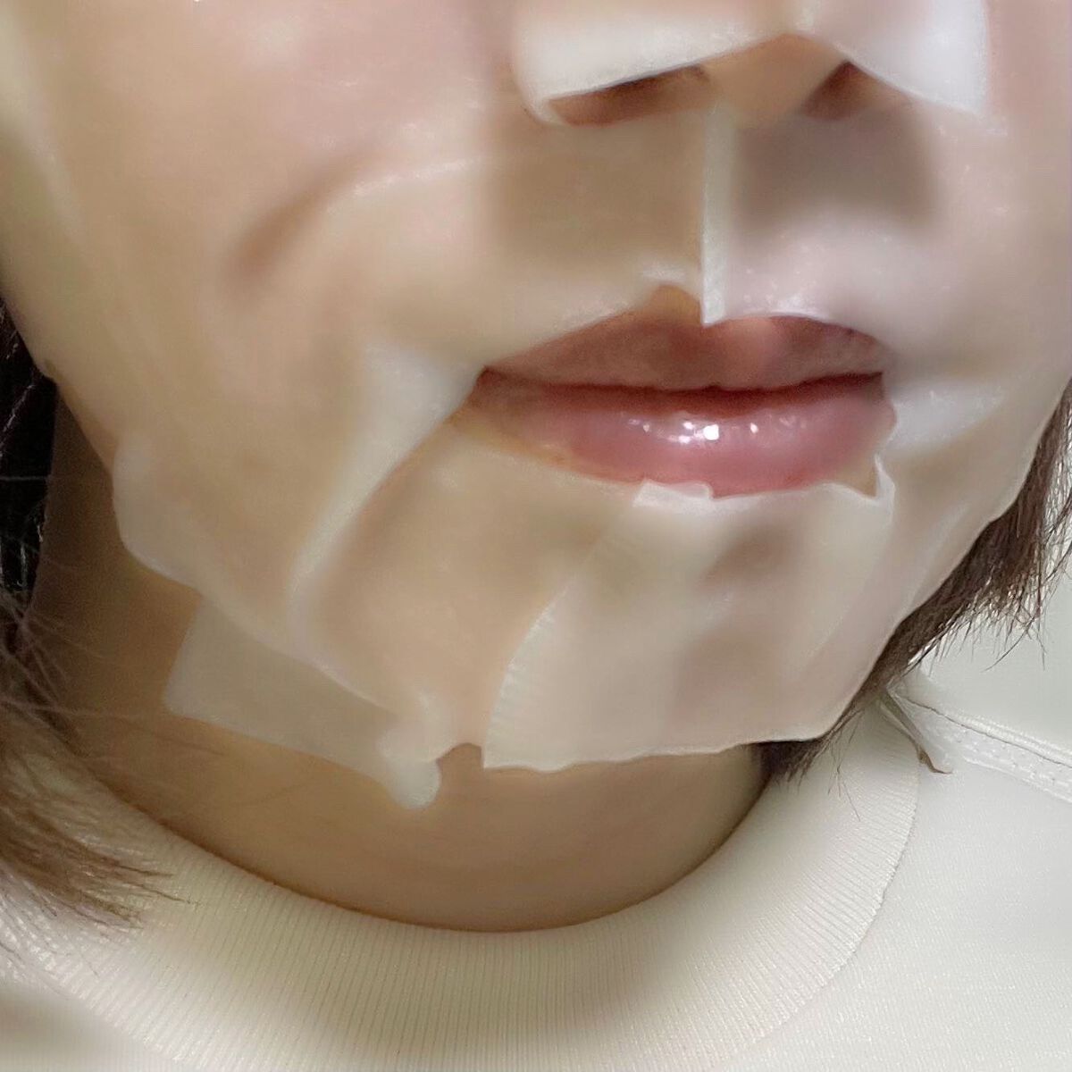 肌美精プレミア 薬用3Dマスク/肌美精/シートマスク・パックを使ったクチコミ(3枚目)