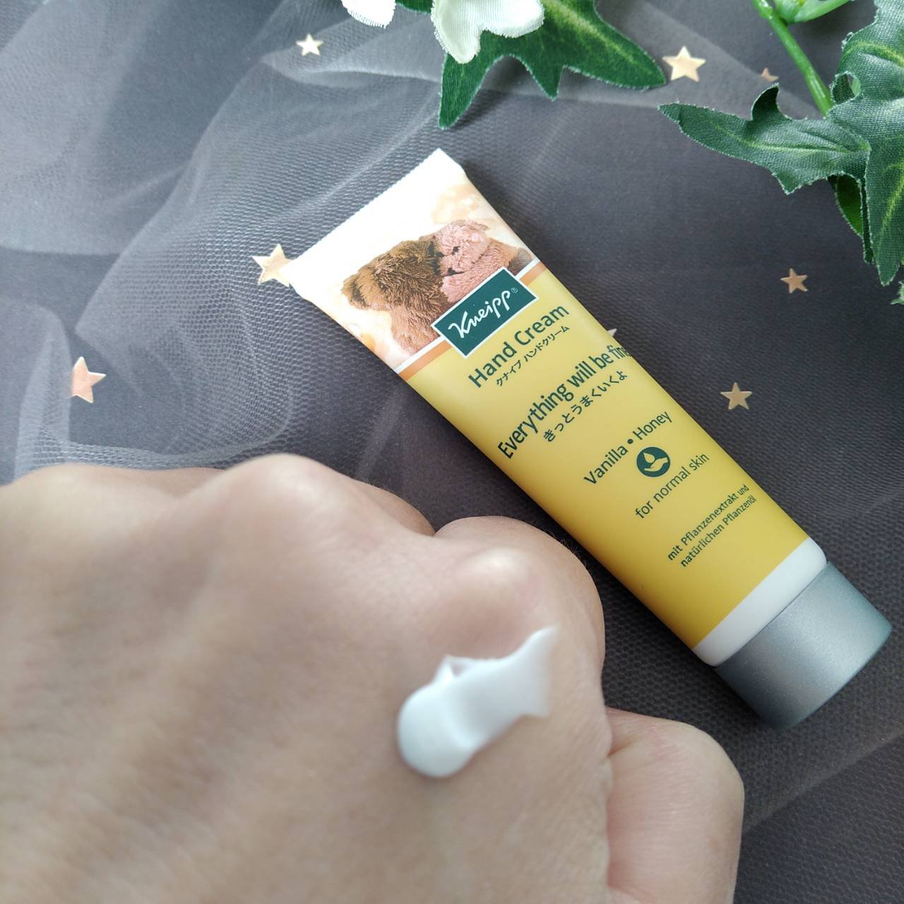 ハンドクリーム バニラ＆ハニーの香り/クナイプ/ハンドクリームを使ったクチコミ（3枚目）