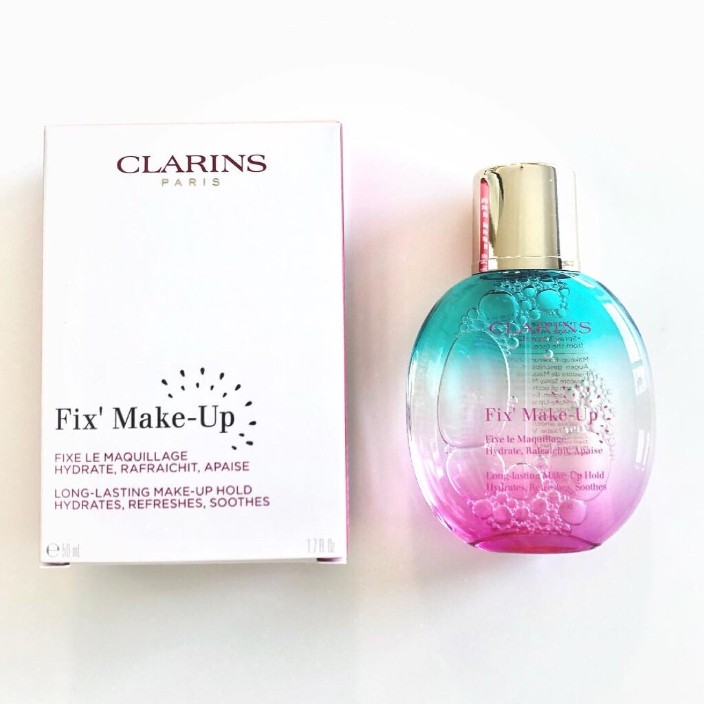 フィックス メイクアップ/CLARINS/ミスト状化粧水を使ったクチコミ(2枚目)