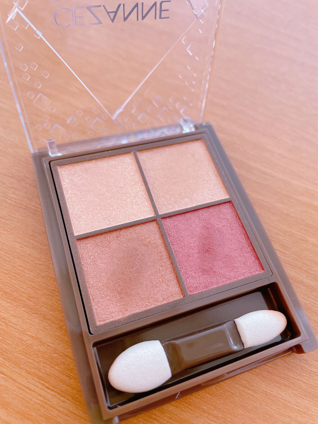 ニュアンスオンアイシャドウ/CEZANNE/アイシャドウパレットを使ったクチコミ（2枚目）