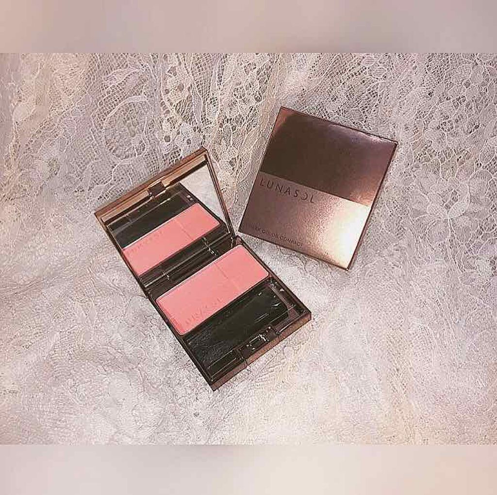 カラーリングシアーチークス/LUNASOL/パウダーチークを使ったクチコミ(2枚目)