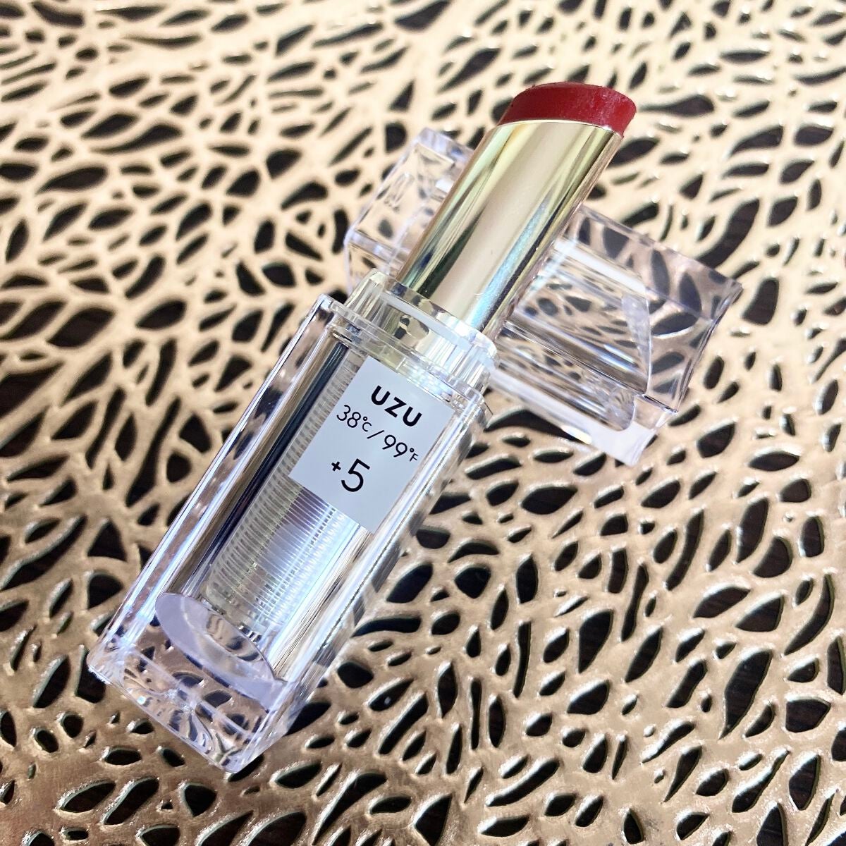 38°C / 99°F Lipstick <TOKYO>/UZU BY FLOWFUSHI/口紅を使ったクチコミ(1枚目)