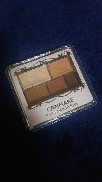 パーフェクトマルチアイズ/キャンメイク/アイシャドウパレットを使ったクチコミ(1枚目)