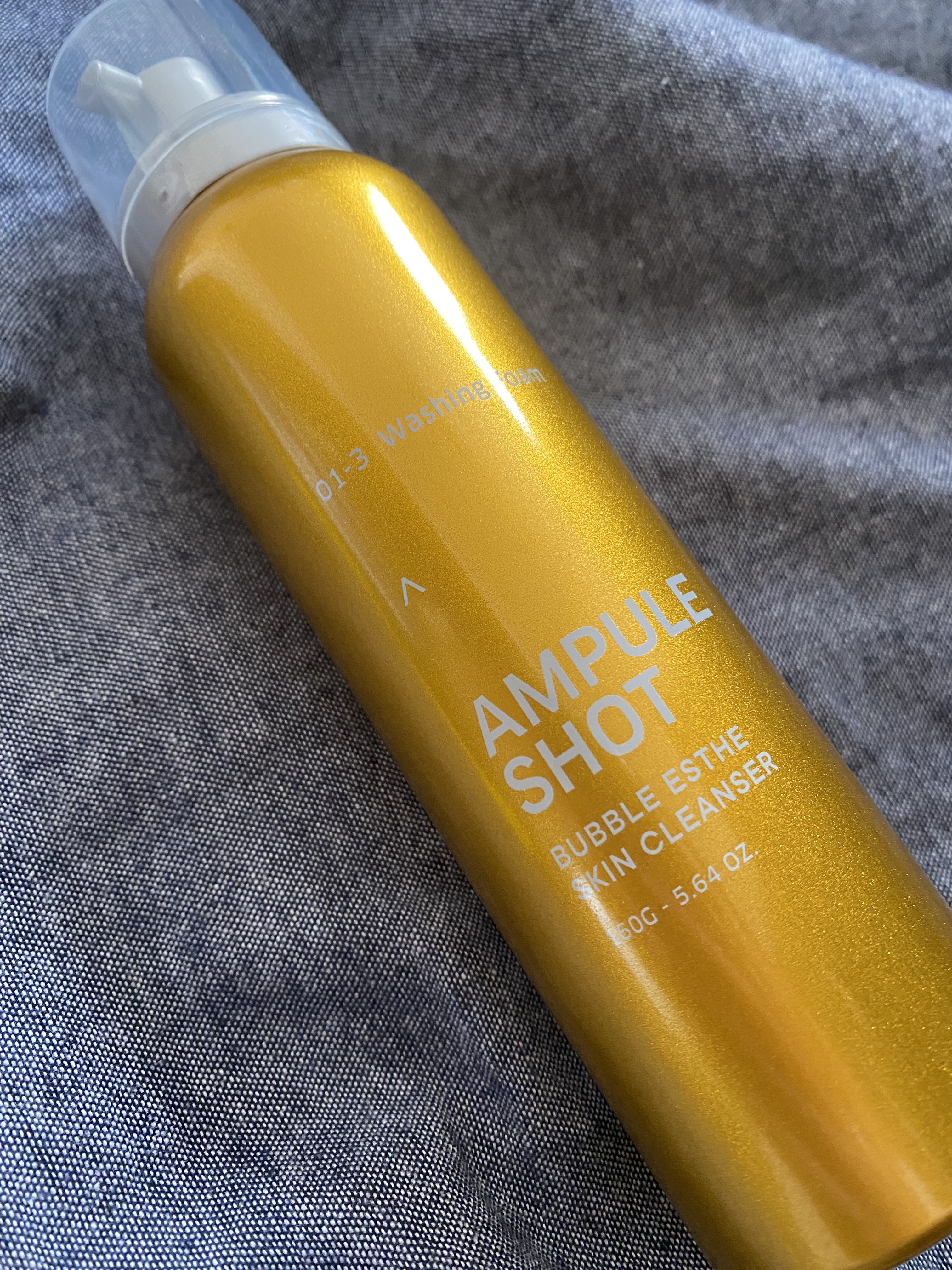 バブルエステ 炭酸洗顔フォーム/AMPULE SHOT/泡洗顔を使ったクチコミ（1枚目）