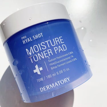 Dermatory プロヒアルショット水光肌トナーパッドのクチコミ「𝘿𝙀𝙍𝙈𝘼𝙏𝙊𝙍𝙔
MOISTURE TONER PAD

デイリーモイスチャーチャージパッド.....」（1枚目）