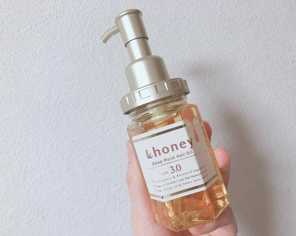 ディープモイスト ヘアオイル3.0/&honey/ヘアオイルを使ったクチコミ（1枚目）
