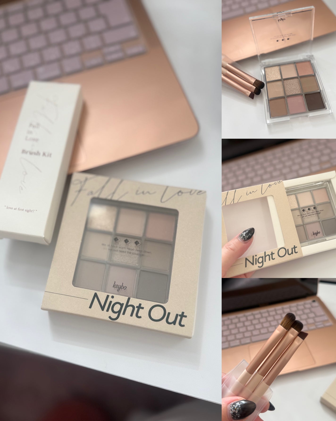 KEYBO FALL IN LOVE SHADOW PALETTE/keybo/アイシャドウパレットを使ったクチコミ(1枚目)