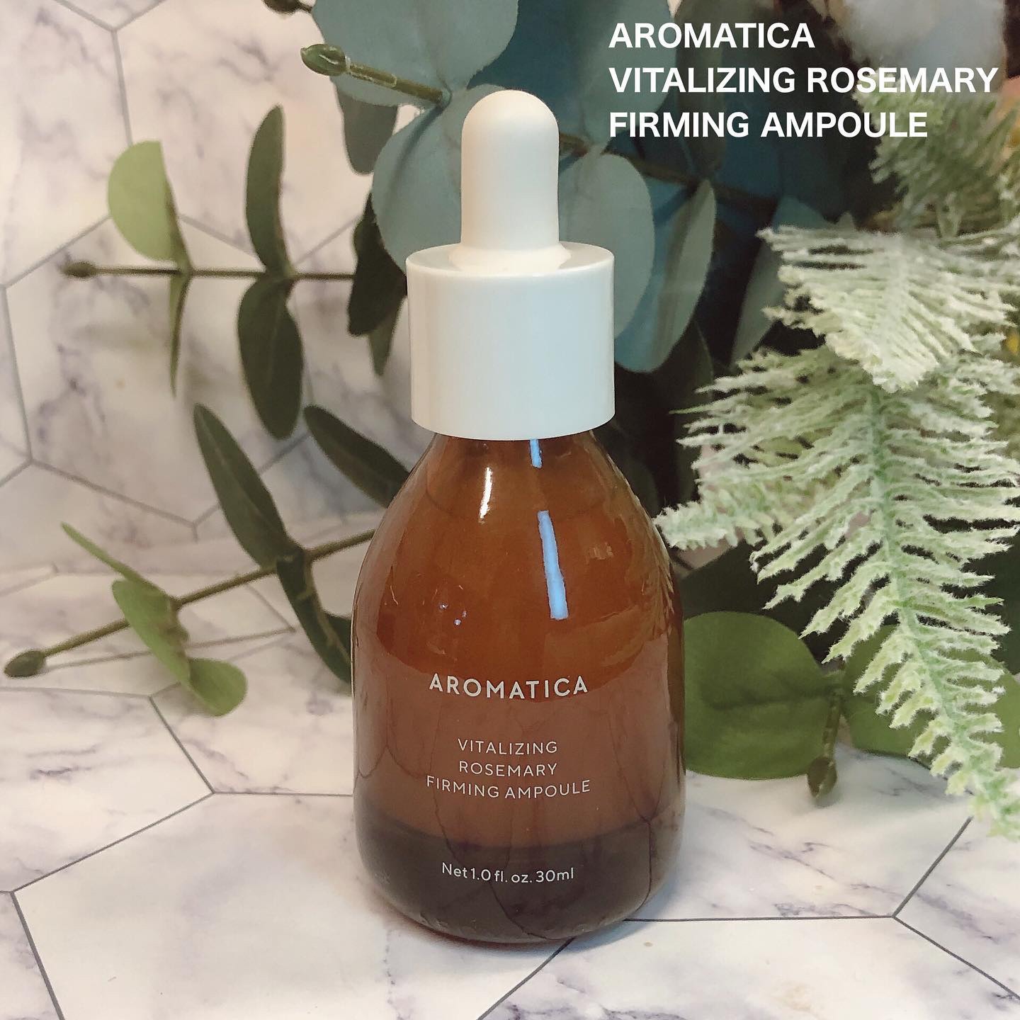 バイタライジング ローズマリー ファーミング アンプル/AROMATICA/美容液を使ったクチコミ（1枚目）