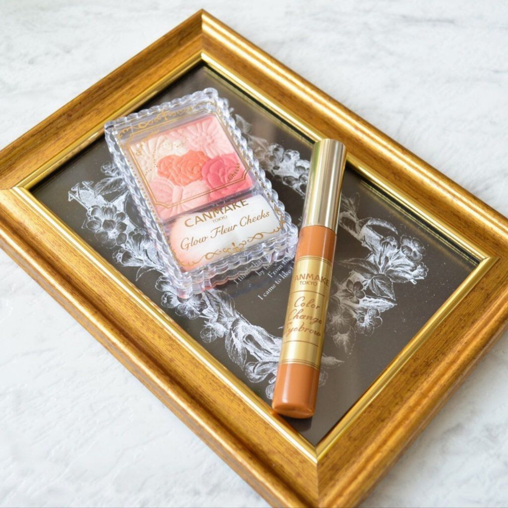 カラーチェンジアイブロウ 01 マロンブラウン/キャンメイク/眉マスカラを使ったクチコミ（1枚目）