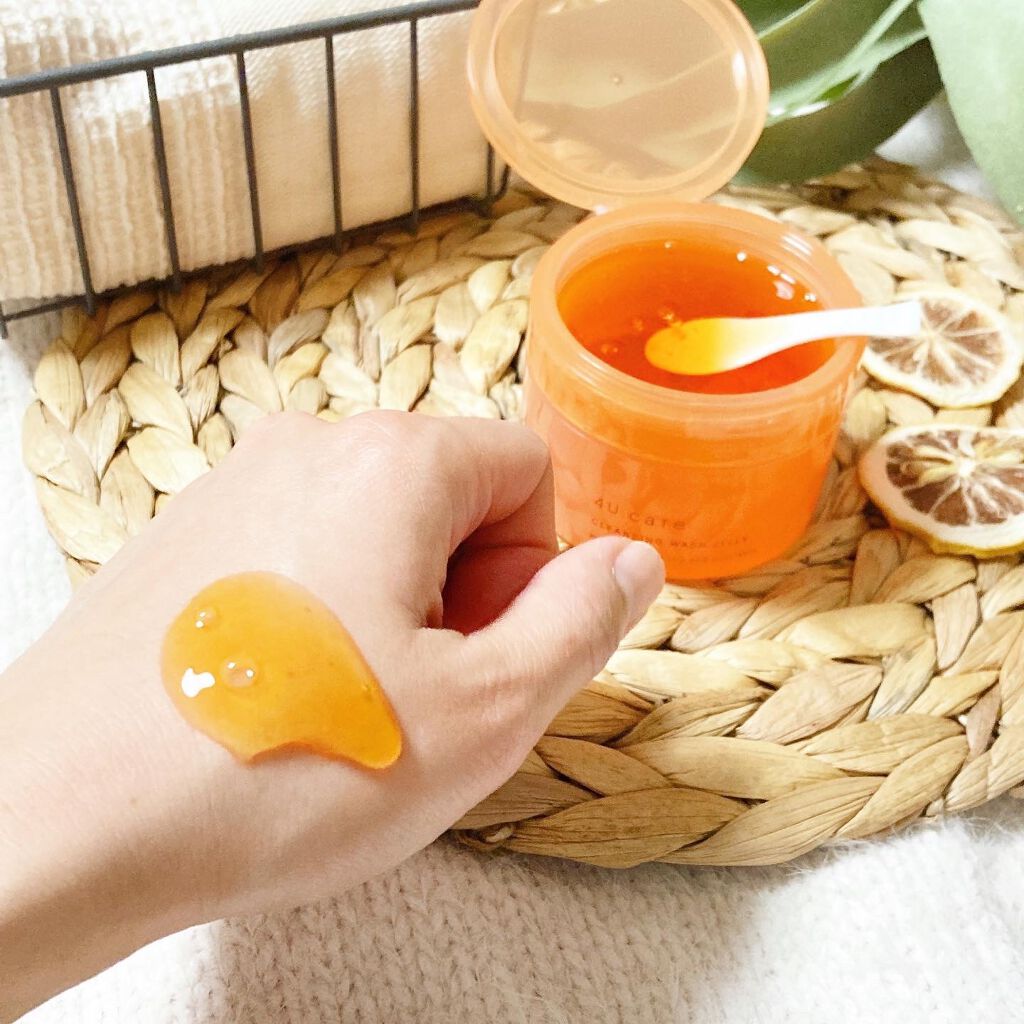 クレンジング洗顔ジェリー/4U care/クレンジングジェルを使ったクチコミ(4枚目)