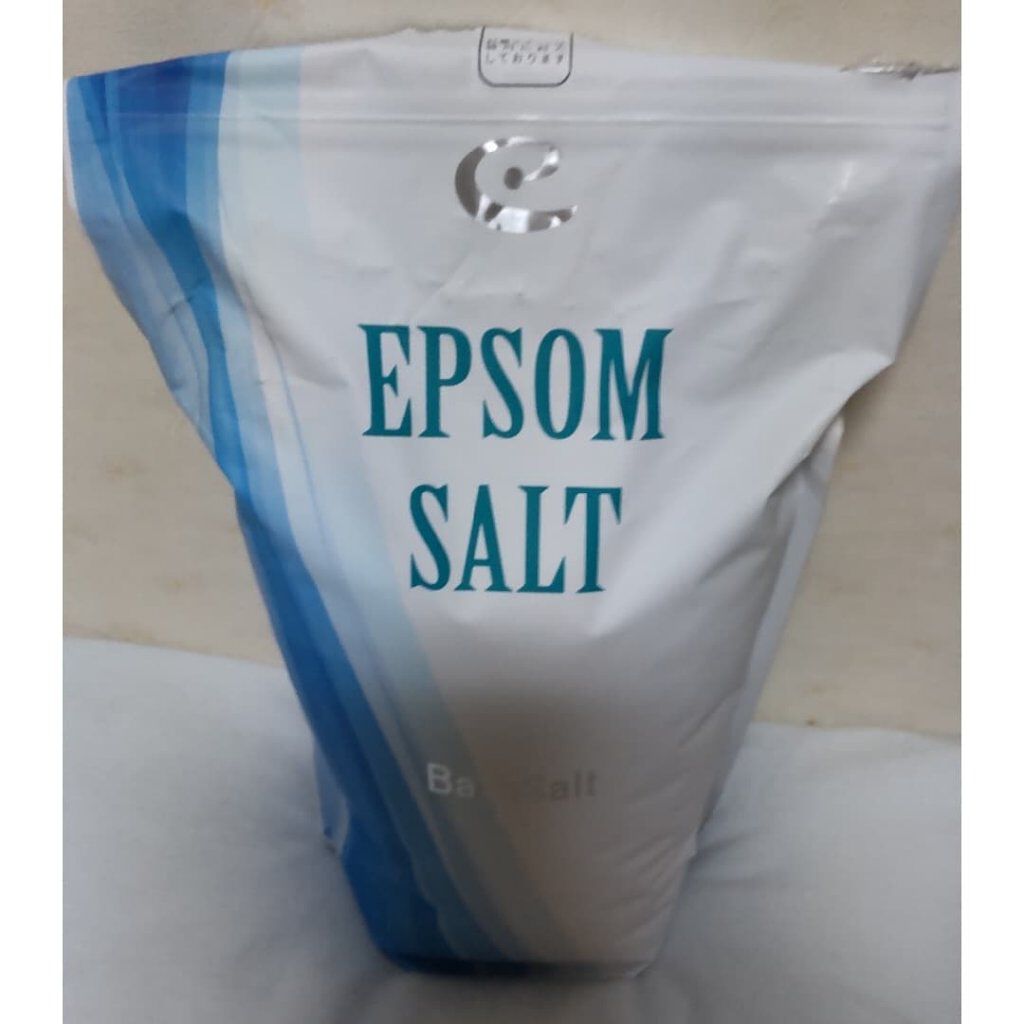 Epsom Salt (エプソムソルト) 国産(岡山県産)/EARTH CONSCIOUS (アースコンシャス)/無機塩系入浴剤を使ったクチコミ（1枚目）