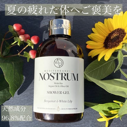 シャワージェル B&W/Nostrum(ノストラム)/ボディソープを使ったクチコミ(1枚目)