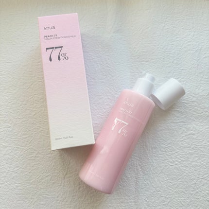 桃77%ナイアシンコンディショニングミルク/Anua/乳液を使ったクチコミ(1枚目)